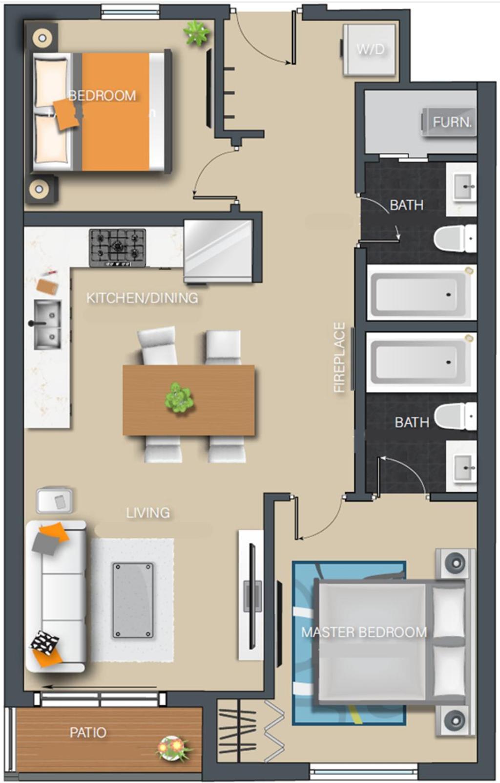 Апартаменти Special! New Downtown Mtn View Free Parking 2B&2B Кенмор Екстер'єр фото